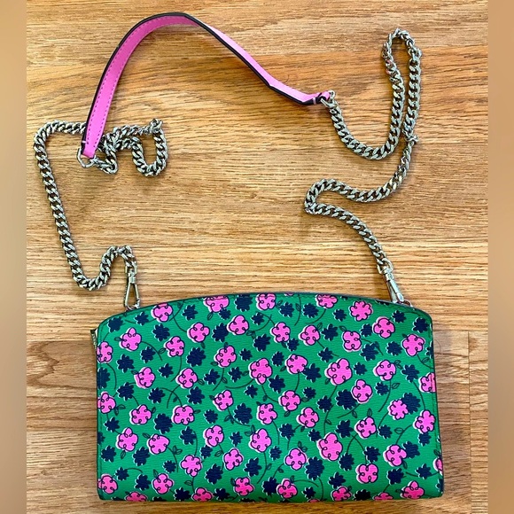 Kate Spade Jacqueline East West Floral Print Crossbody Bag - Picture 5 of 9